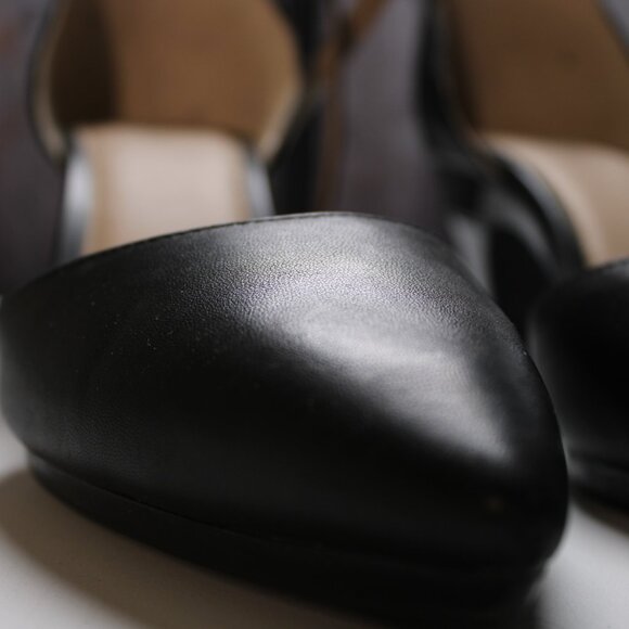 Pashion Women’s Convertible Heels & Flats Size 9 Black 2-in-1 Versatile Shoes - Picture 3 of 13